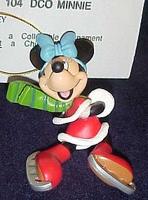 Christmas Magic Minnie Mouse ornament MIB