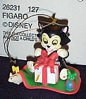 Disney Christmas magic ornament Figaro cat,  MIB