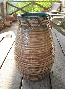 Rare Halcyon Pottery California Arts & Crafts Vase
