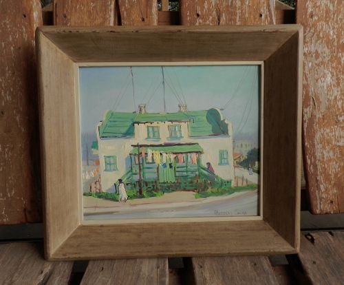 Listed California Artist Russell Swan Monterey Painting
