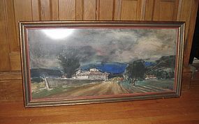Jean Claude Imbert Listed French Artist Watercolor