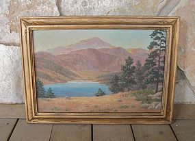 Listed Colorado and California Artist Tracht Painting