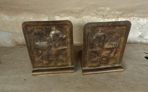 Arts & Crafts Bookends Mission Inn Riverside California