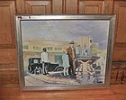 Emerson Burkhart Ohio WPA Artist Painting