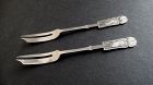 Liberty & Co. Archibald Knox Pair of Forks Sterling Silver Birmingham