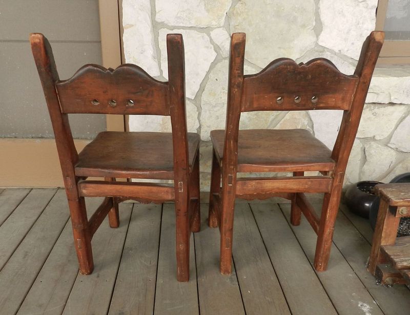 Antique New Mexico Chairs Southwestern Style