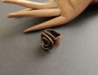 Vintage JB Pericles Haiti Hand Wrought Ring Adjustable Modernist