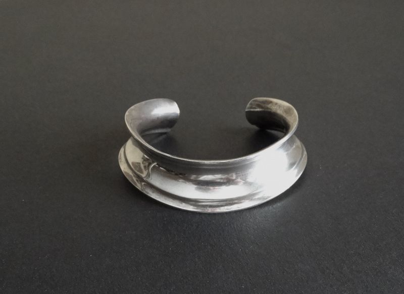 Modernist Palle Bisgaard Denmark Sterling Torque Cuff Bracelet MCM (item  #1451214)