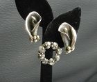 Hand Wrought Mary Gage Sterling Choice Pierced Earrings &/or Brooch