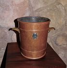 GORHAM Copper & Silver Champagne Bucket Fall River Line Steamship