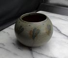 Decorated MARBLEHEAD POTTERY Vase Hennessey Tutt