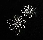Choice of John Lewis Sterling Flower Brooches Vintage Modernist Pins