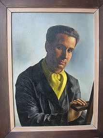 Max Heimann, "Self Portrait"