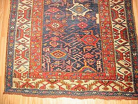 Antique Kurdish Long Rug, Bidjar, circa 1910