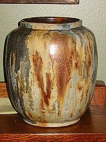Fine Roger Guerin Vase, Bouffioulx, Belgium