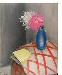 Maurice Esnault, "Still Life with Flowers"