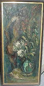 Alexander Redein, Nude, Oil on panel