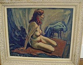 William Fisher, Nude with Red Hair
