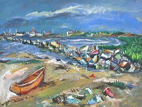 ALEXANDER REDEIN, EARLY GOUACHE, CIRCA 1940'S