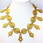 Genny, Italy Etruscan  Revival Necklace