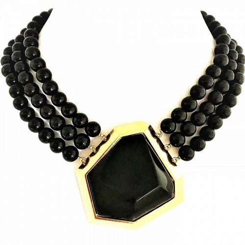 Massive Yves Saint Laurent Necklace