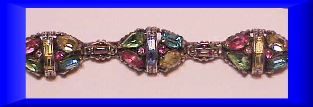Hollycraft 1955 pastel bracelet