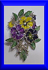 Exquisite Violet birthday brooch -March