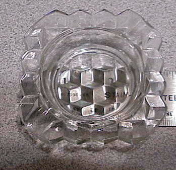 Fostoria 3" square ashtray