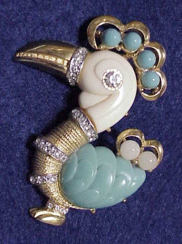 Carnegie 'Primitives on Parade'  Dodo bird brooch