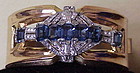 McClelland Barclay bracelet- blue- 1941