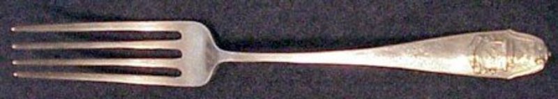 Sterling souvenir fork: Denver, Colorado