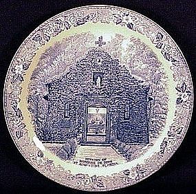 Meakin Staffordshire St. Augustine, Florida plate