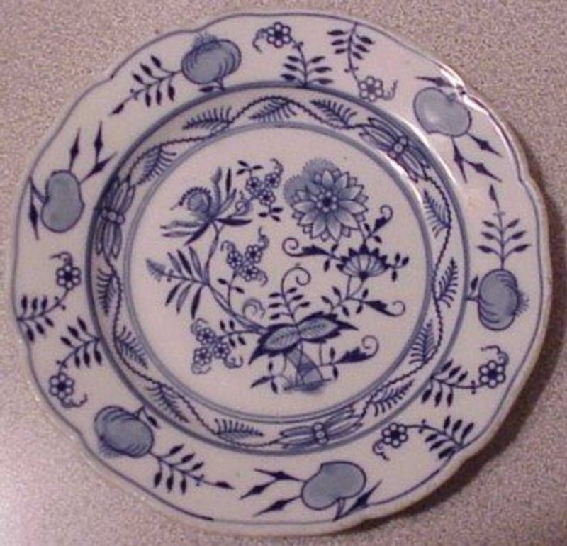 Meissen bread and butter plate