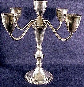 Duchin Creations  5-Light Sterling Candelabra