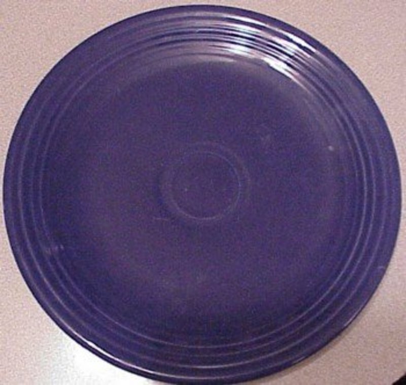 Fiesta cobalt 12" chop plate