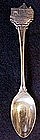 Sterling souvenir spoon: Golden Gate Bridge