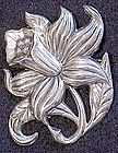 Danecraft sterling floral pin brooch