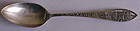 Sterling souvenir spoon: Albany New York state capital