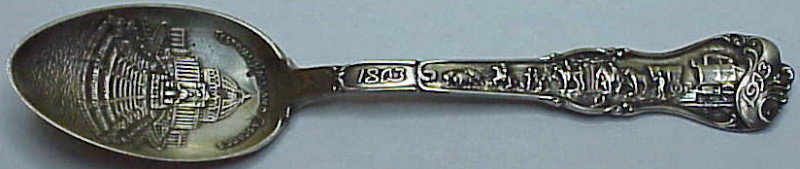 Official Louisiana Purchase Exposition Souvenir Spoon