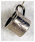 Sterling charm: baby cup