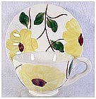 Ridge Daisy Blue Ridge So Pott cup & saucer set