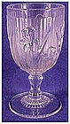 Iris & Herringbone, clear water goblet Jeannette