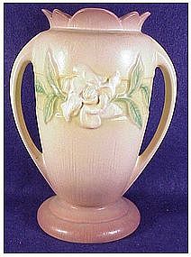 Roseville Gardenia vase # 686-10 silver haze gray