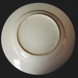 Chamberlain's Worcester porcelain dinner plate, Ca 1820