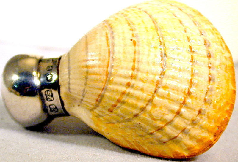 Antique Shell Shaped Scent Bottle
