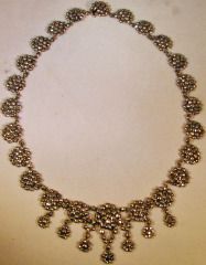 Antique Cut Steel Necklace