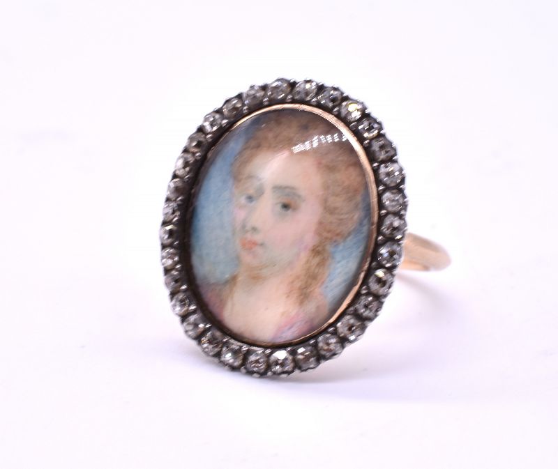Portrait Ring of Sarah Churchill Duchess of Marlborough