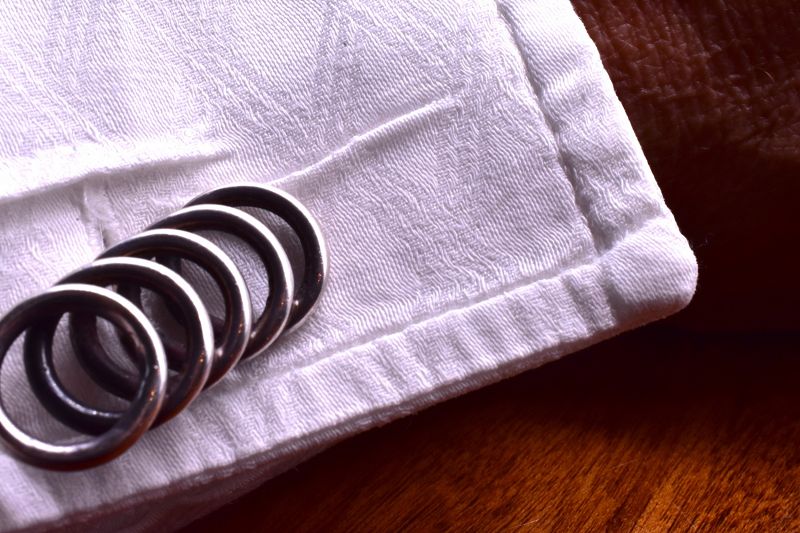 Sigi Modernist Coil Cufflinks C.1964