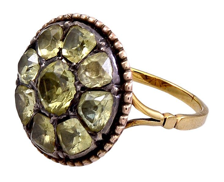 Antique Portuguese Chrysoberyl Ring