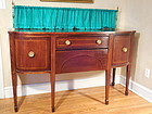 Antique Bench Made George III Style Mahogany Sideboard